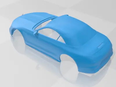 Mercedes Benz SL Monogram Maybach - Body Car STL Model 3D print model