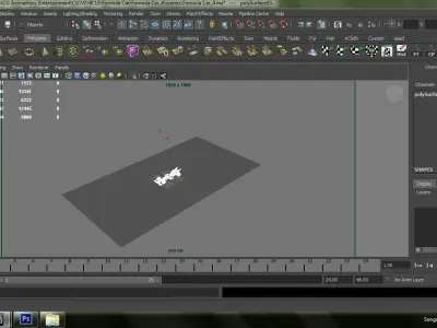Formula Car 3D model