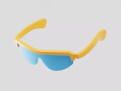 Sports Sunglasses Tennis 3D model