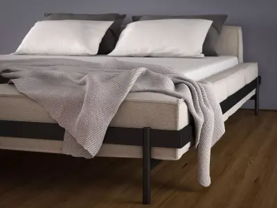 DS 1121 180 Bed 3D model
