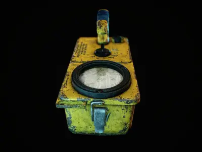 Radiation Detection Kit CDV-715 Low-poly 3D model