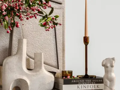 Decor set 003 3D model