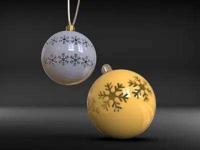 Christmas Ball 3D print model