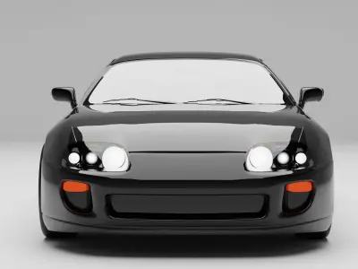 Toyota supra MK4 3D model