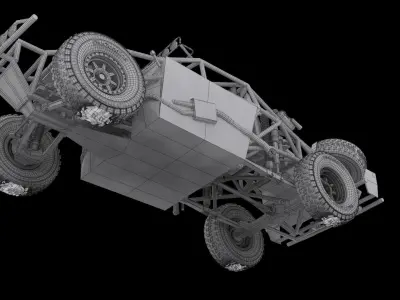 Trophy Truck 3D model