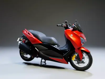 Yamaha Xmax 250 3d modeling 3D model