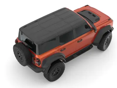 SUV Bronco Raptor Mk6 2022 3D model