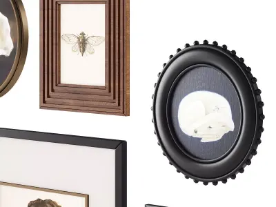 Set of Classical Pictures 003 3D model