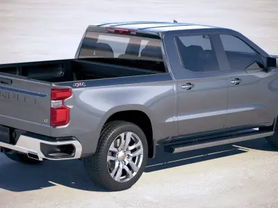 Chevrolet SIlverado 1500 LT CG 2019 3D model