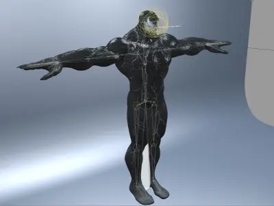 Venom-rig- venom 3D model