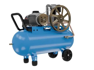 Air compressor 3D model