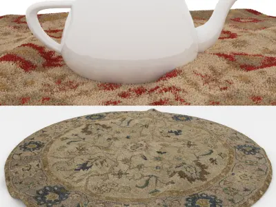 Rugs No 58 Low-poly 3D model