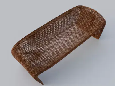 Serpentine Lounge 2 3D model