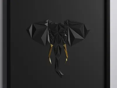 Paper Art Work 03 3D model