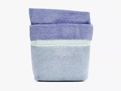 -Folded Socks V5- 3D model