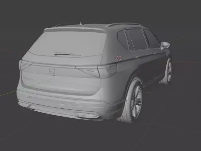 Seat Tarraco 3D model