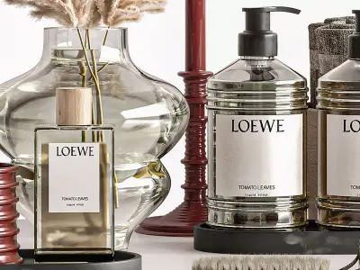 Bathroom Accessories 12 3D model