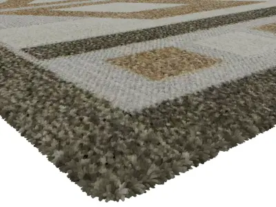 Rug Set 1865 3D model