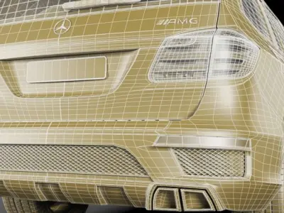 Mercedes GL AMG 2013 3D model