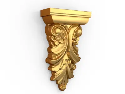 Classic decor ornament 67 3D model