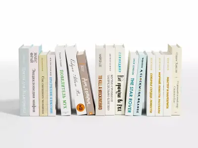 book for decor 3D model