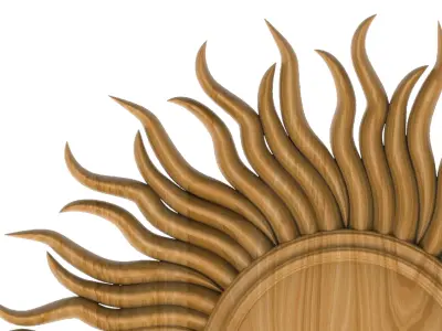 Carved picture frame STL 3D model 77