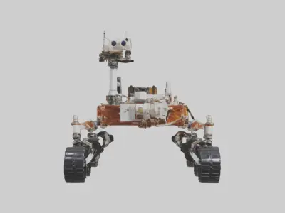 Mars Rover Model 1 Low-poly 3D model