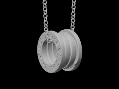 BULGARI - B ZERO 1 - NECKLACE 3D print model