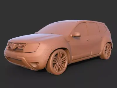 Dacia Duster 3D print model