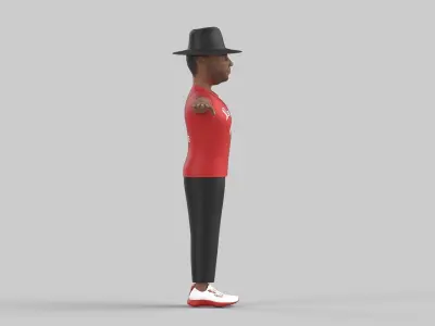 Nitin umpire 3D model
