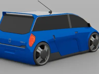 city   transport  3D model