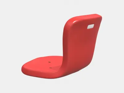 Stadium Seat 2 Low-poly 3D model