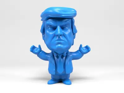 Donald Trump 3 3D print model