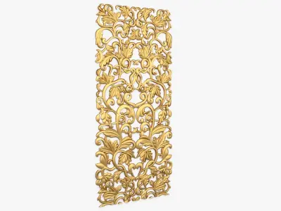 Classic decor ornament 119 3D model
