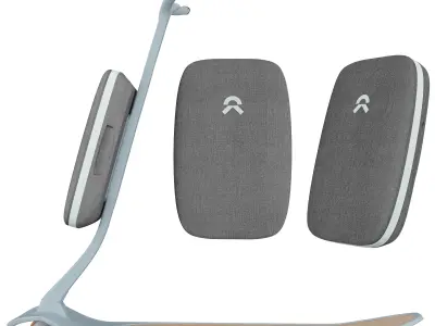 electric scooter 3D model