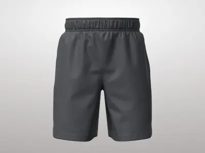 Shorts 3v Low-poly 3D model