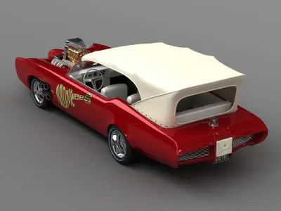 Monkee Mobile 3D model