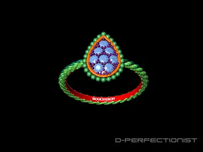 BOUCHERON Serpent Boheme Ring Small Motif 3D print model