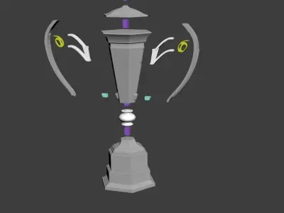 6 Nations trophy for 3d printer-stl Free 3D print model