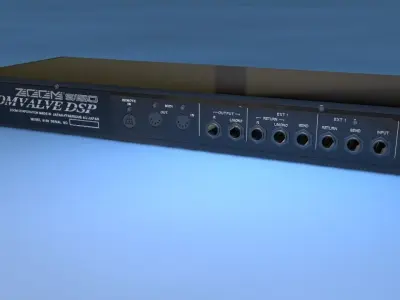 Zoom 9150 Guitar effect 3D model
