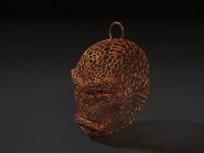 Thing Christmas tree decoration 3D print model