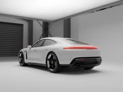 Porsche Taycan Turbo S 3D model