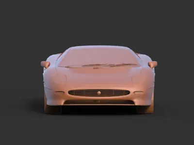 Jaguar XJ220 3D print model