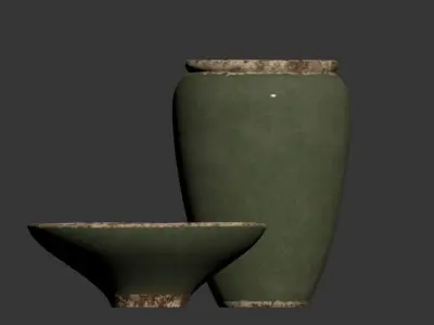 Tilden Metallic Ceramics Collection 3D model