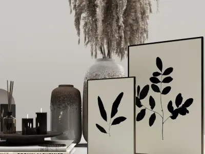 01-Decorative set 3D model