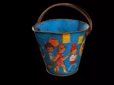 Vintage Bucket 3D print model