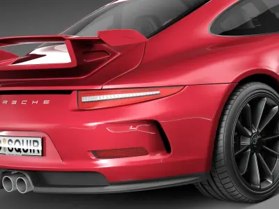 Porsche 911 GT3 2014 3D model