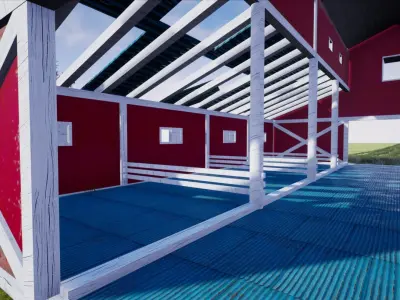 Farm Pack-2 Low-poly 3D model