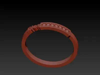 anillo dios  3D print model