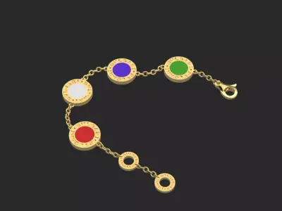 Bvlgari Copy Bracelet 3D print model